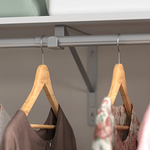 ClosetMaid SuiteSymphony Closet Bracket for Center Rod, and Shelf