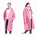 LvDD Raincoat Durable EVA Rain Cape Unisex Men Women Rain Poncho with Hat Hood for Outdoor Travel, 44