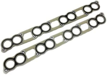6.0L intake manifold gasket set fits: 2003-2007 Ford 6.0L Powerstroke diesel F250 F350 F450 F550 Excursion E-Series (Replaces Ford 3C3Z-9433-BJ; 3C3Z-9439-AA; 3C3Z-9T514-AG)