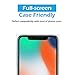 Uxinuo Privacy Screen Protector for iPhone Xs MAX 2018, Anti Spy Anti Peep Full Screen Tempered Glass Screen Protector for iPhone Xs MAX (Premium/Bubble Free/Anti Scratch)