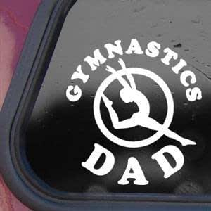 Gymnastics Mom Die-Cut Vinyl Decal - Black, 5.3 X 3.5 Inches, For Wall Or Laptop - View #9