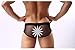 V&J Man Sexy Conjoined Special Design Underwear (See Through Black #301 XXL)