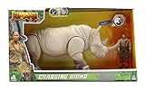 Jumanji - Charging Rhino & Professor Shelly - Sound, Action and Head Movement Figure