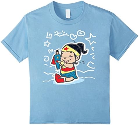 unisex-child I Love My Superdad 10 Baby Blue