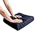 Hermell Wheelchair Egg Crate Seat Cushion with Removable Navy Blue Cover - 3.5 Inches Thick