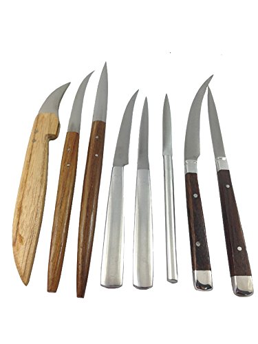 8pc knife set vegetable food fruit carving collection k…