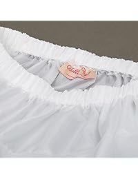 Belle Poque para dama Faldas rojas tutú enaguas miriñaque longitud de la rodilla underkirts