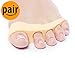 NatraCure Gel Toe Separators - Toe Spacer and Stretcher (Size: S/M Pair) 1033-M CAT 2PK