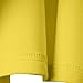 JNTworld Women Stretch high Waist Flared Plain Pleated mini skirt, XL, yellow