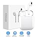Wireless Earbuds, CASECUBE TWS Mini Wireless Earphone Bluetooth Wireless Headphones with Charging Case Sports Business Headsets In-ear Earphones with Microphone for iPhone Android (white)