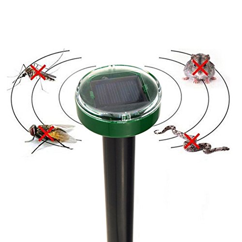 Solar Power Eco-Friendly Ultrasonic Pest Reject Gopher Mole Snake Repellent MouseTrap Solar Power Eco-Friendly Ultrasonic Pest Reject Gopher Mole Snake Repellent MouseTrap