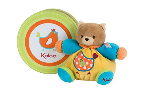 Kaloo Colors Small Cat with Chick Applique