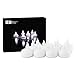 Novelty Place [Float on Water] Flameless Tealights, Battery Operated Floating LED Tea Lights Candles - Elegant White for Wedding, Centerpiece & Spa (Pack of 24)