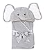 Bearington Baby Lil' Spout Elephant Hooded Bath Towel, 24