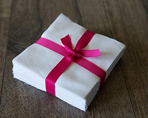 100 Pure White pre Cut Charm Pack 5" Squares 100% Cotton Fabric Quilt Only by eight24hours