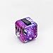 Fidget Cube for Fidgeters Stress Reliever Relieving ADD, ADHD, Anxiety and Boredom bearing for Children and Adults (Galaxy)