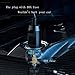 Portable AIR Compressor Tire Inflator WindGallop Car Air Pump with Digital Preset Pressure Gauge Auto Shut Off DC 12V Extra Valve Adaptors LED Light For Car Tyre Basketball Motorbike Bicycle Pool Toys