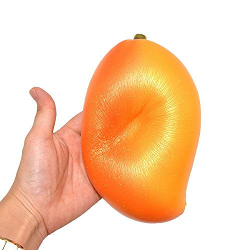 Areedy Squishy Gold Mango Colossal Slow Rising Scented Fruit Squishies
