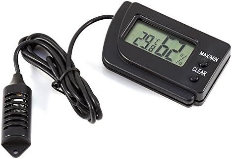 Mini Digital Temperature Sensor For Pet Humidity Meter Incubator Pet Tortoise Hatching Eggs Sensor Thermometer