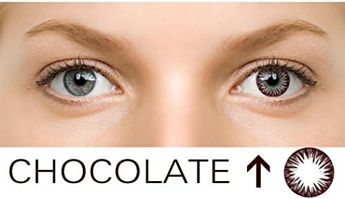 Youcoco Women New Multicolor Cute Charm and Attractive Contact Lenses Cosplay Large Beautiful Makeup Cosmetic,1 Pcs