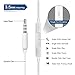 (2 Pack) Aux Headphones/Earphones/Earbuds 3.5mm Wired Headphones Noise Isolating Earphones with Built-in Microphone & Volume Control Compatible with iPhone 6 SE 5S 4 iPod iPad Samsung/Android MP3thumb 1