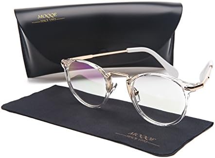 Eyewear Frames Eyeglasses Optical Frame Round Elegant Clear Lens Glasses For Women&Men