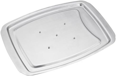 Stellar Horwood PP42 38 x 26cm Spiked Carving Tray, Silver