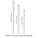 Chuangdi 19 Pieces Knitting Needles Set Totally, Include 8 Pieces Colorful Bent Tip Tapestry Needles, 9 Pieces Large-Eye Blunt Needles Yarn Sewing Needles with 2 Clear Bottles for Crochet Knitting