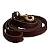 Timber and Tide Outdoor Co - Premium Heavy Duty Leather Dog Leash - 6 Foot Long x Almost 1 Inch Wide - Soft and Extra Strong Full Grain Leather - Great for Large and Medium Dogs