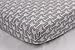 Niceful Jersey Cotton Crib Sheet Fitted Cotton 2 Pack Set White Grey Arrow Print - Standard Crib Mattress Size - Toddler, Kids Bedding - Tribal Nursery Decor - Ideal for Infant Boys Or Girls?