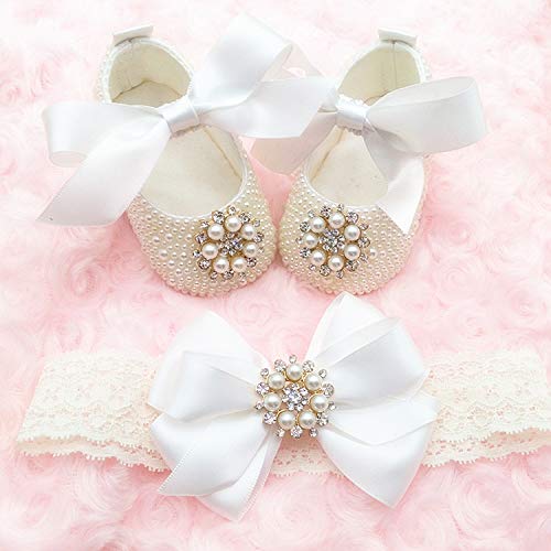 baby girl baptism shoes