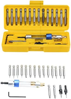Precision Screwdriver Set Kit of Half Time Drill High Speed 20bits Drill Driver Screwdriver Head Tools Repair Tool Kits With Portable Box