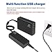 Aikenuo 20V/4.5A Universal 90W AC Power Adapter for Aikenuo 6-Port USB car Charger