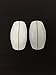 PACK OF 4 - BRA SHOULDER STRAP SILICONE CUSHION HOLDER (White)