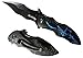 The X Bay Blue Batman Dark Knight Bat Shaped Pocket Knife
