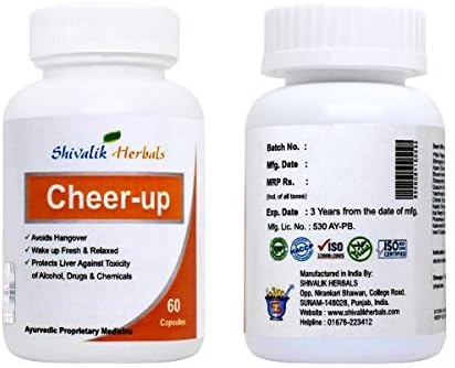 Cheer Up 60 Capsules Bottle Packing