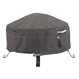 Classic Accessories Ravenna Round Fire Pit/Table Cover, 30-Inch