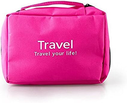 StyleTech Inc. Hanging Portable Toiletry Bags Travel Accessories Personal Items Organizers (1.) Pink)