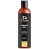 Sulfate Free Argan Oil Hydrating Restoration Shampoo, Best Moisturizer & Volumizer, Gentle On Color Treated & Curly Hair, Infused With Vitamin B5, Aloe Vera & Grapefruit Seed - Incredible By Nature