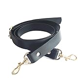 Lam Gallery Split Leather Purse Strap Replacement Black Crossbody Bag Strap Wide 1