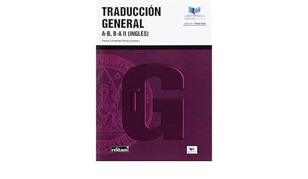 Amazon Com Traduccion General A B B A Ii Ingles Spanish Edition 9788416551699 Cifuentes Ferez Paula Cifuentes Ferez Paula Books