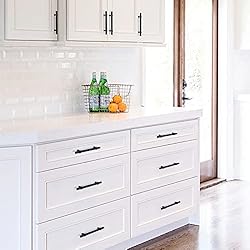POWPULL 10Pack 3in Black Cabinet Pulls Matte Black