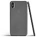 totallee iPhone X Case, Thinnest Cover Premium Fit Ultra Thin Light Slim Minimal Anti-Scratch Protective - for Apple iPhone X (2017) (Grey)