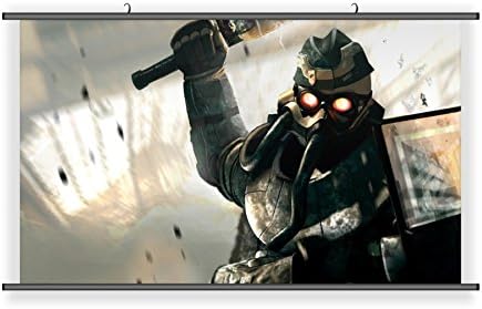 POSTUP Action Game Killzone Hanging Wall Scoll Fabric Decorative Horizontal Poster (21.6" x 13.8") - PUKILL10
