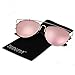 Duduma Fashion Aviator Sunglasses with Full Metal Crossbar Frame for Women and Men 8027