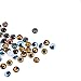 200 Pcs Dragon Eyes Glass Cabochon Mixed Color Lucky Evil Eye Glass Flatback Doll Eyes Scrapbooking Dome Cabochons 12mm Dragon Eyes Accessory for Jewelry Pendant Settings Sculptures Props