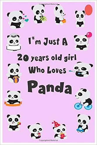 picture Cute Gifts For Girls Age 20 blank lined notebook panda gifts for