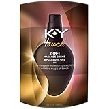 K-Y Touch 2-in-1 Massage Crème &amp; Pleasure Gel, 3 oz.