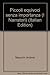 Piccoli equivoci senza importanza - Antonio Tabucchi