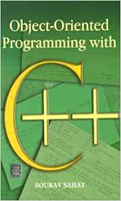 Amazon.com: Object-Oriented Programming with C++ (Oxford Higher ...